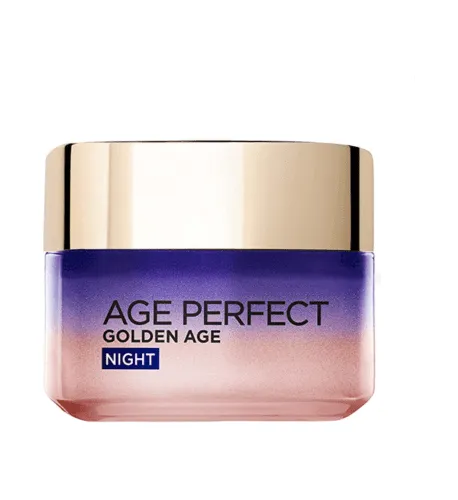 L'Oreal Paris Age Perfect Golden Age Cooling Night Cream Moisturiser for Mature Skin 50 ml