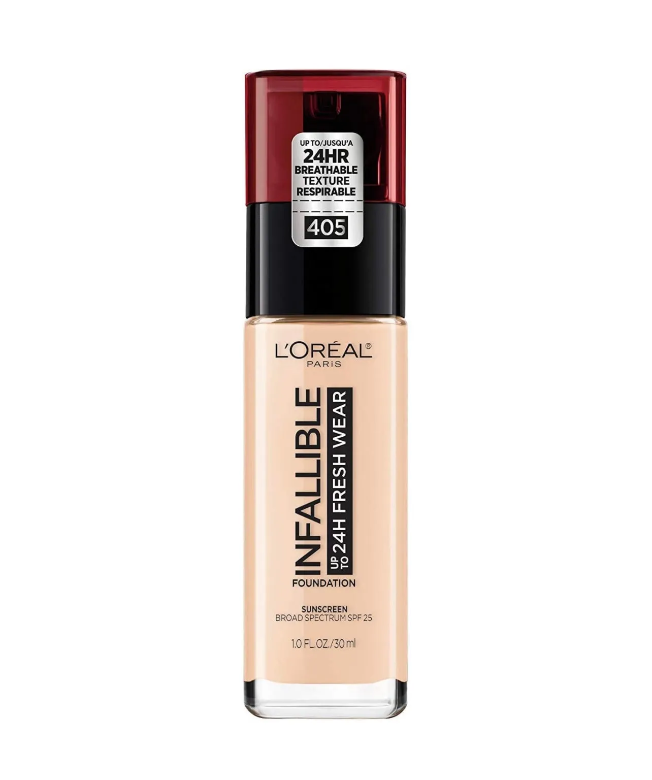 L'oreal Paris Makeup Infallible Up To 24 Hour Fresh Wear Foundation (405 Porcelain)