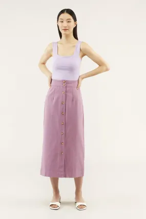 Lovena Button-through Skirt 