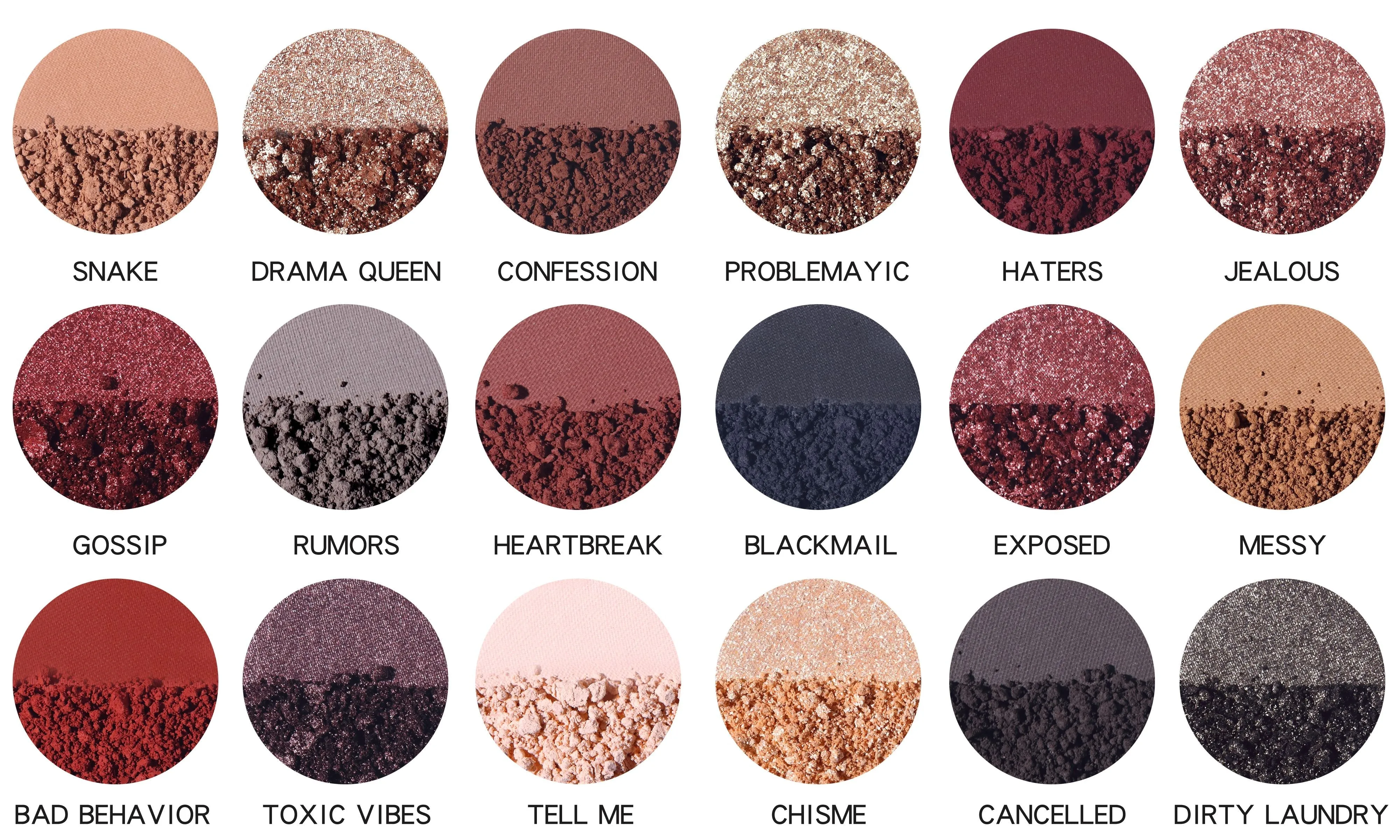 LURELLA Scandal 18 Color Eyeshadow Palette