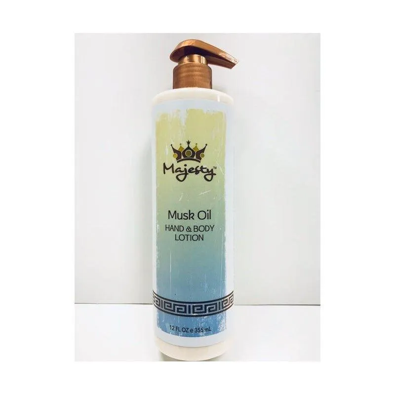 Majesty Musk Oil Hand & Body Lotion, 12oz