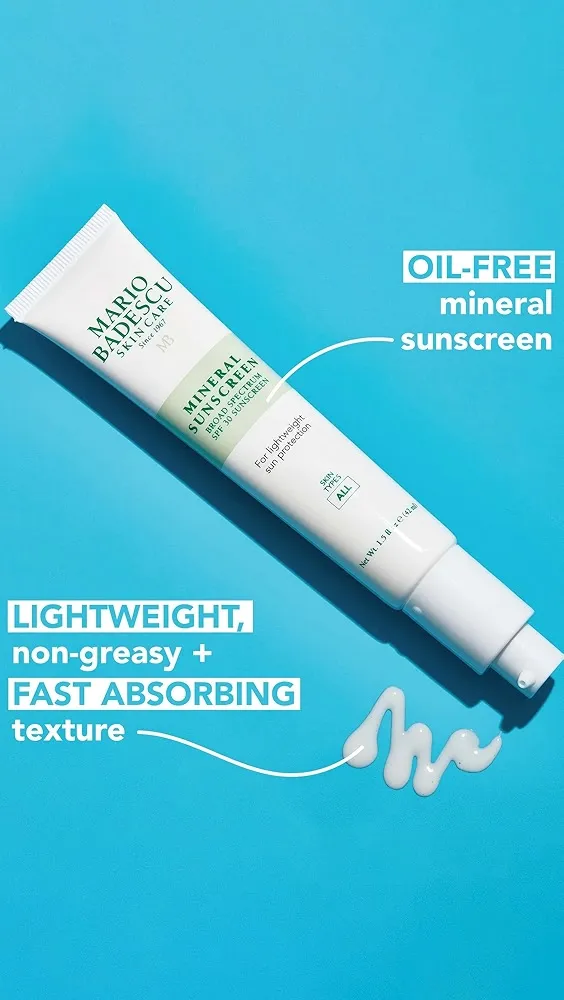 Mario Badescu   Mineral Sunscreen SPF30 