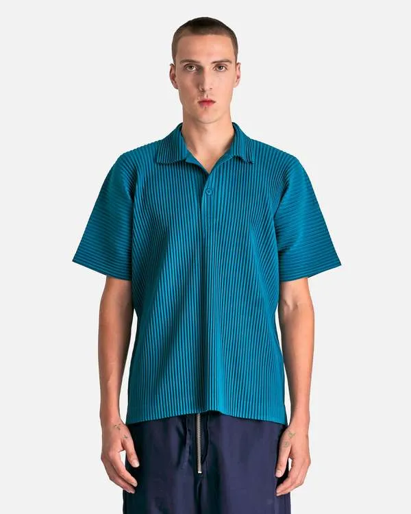 MC May Polo Shirt - Teal Green