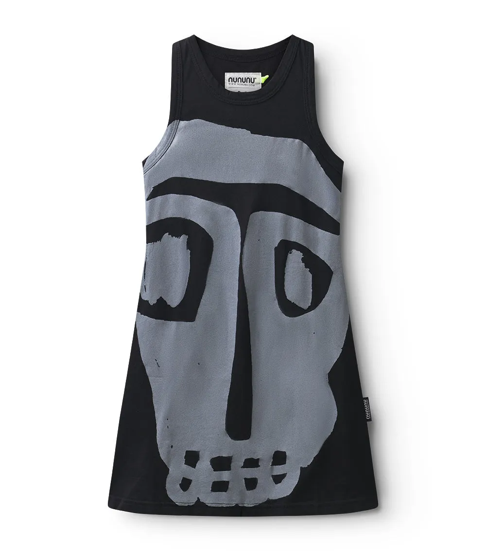 mega rowdy mask tank dress