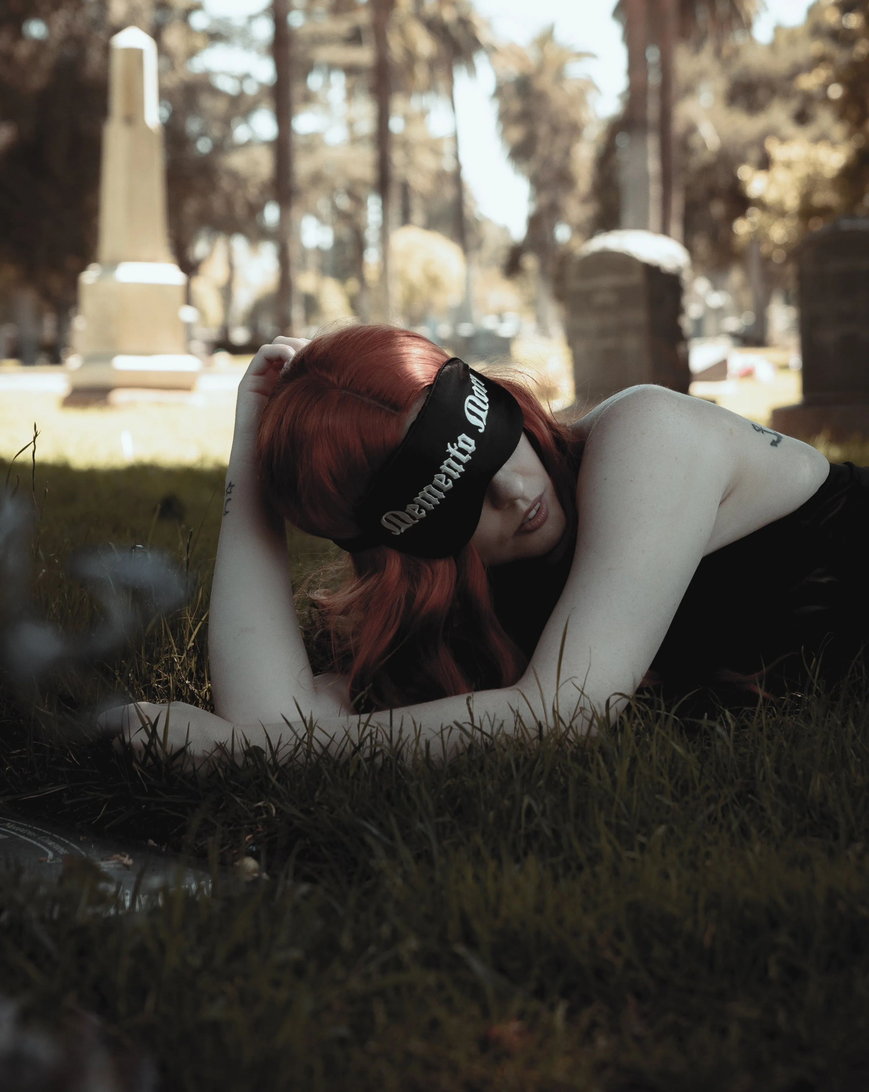 Memento Mori | Silk Sleep Mask