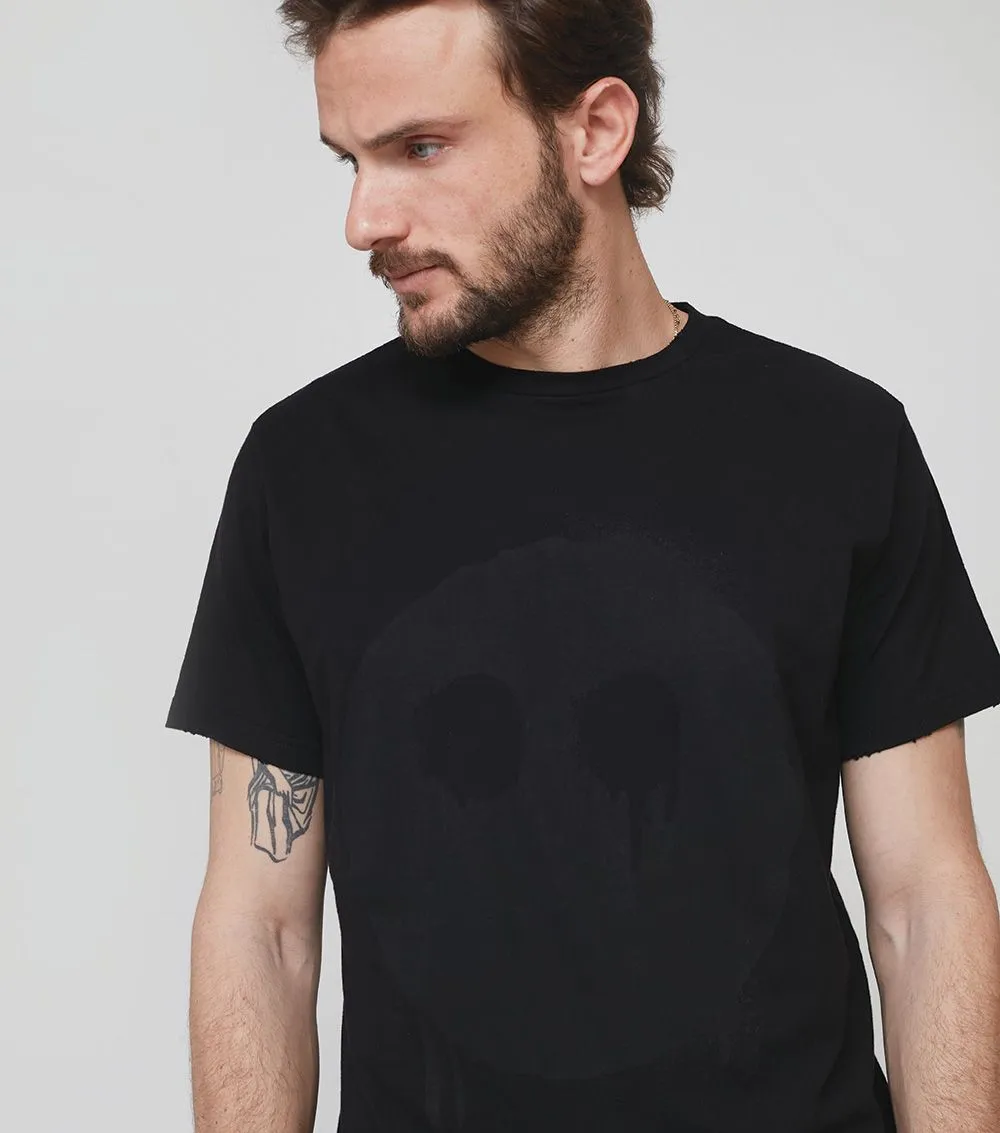 men's melting mask t-shirt