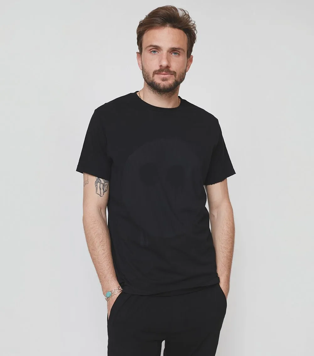 men's melting mask t-shirt