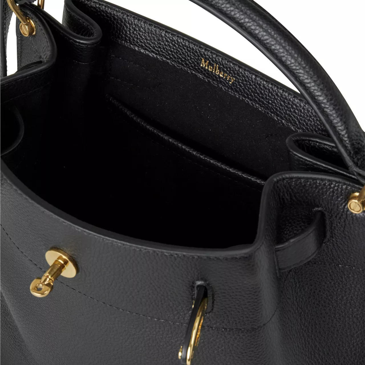 MULBERRY Islington Bucket Bag - Black