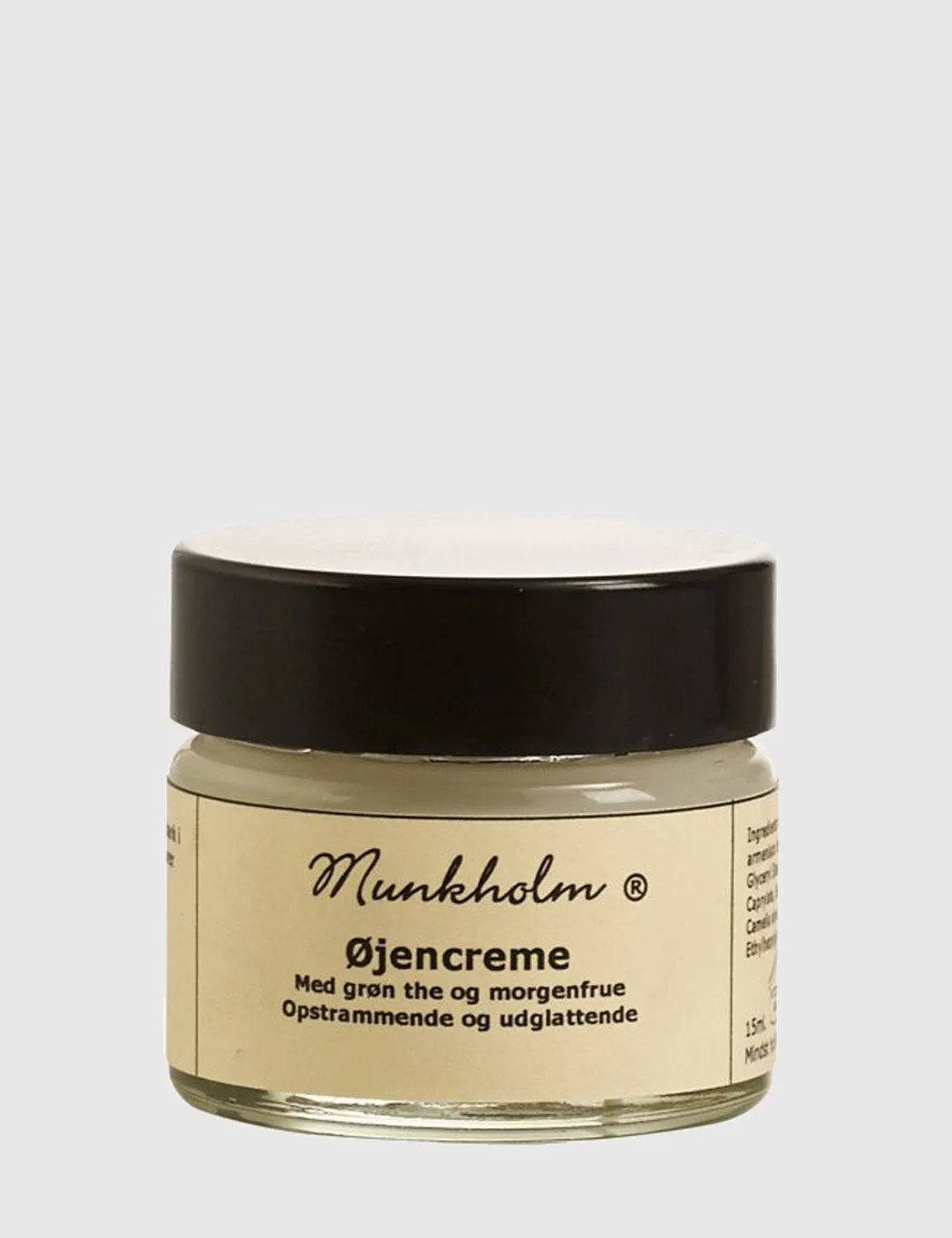 Munkholm Smoothing Eye Cream - Green Tea & Marigold