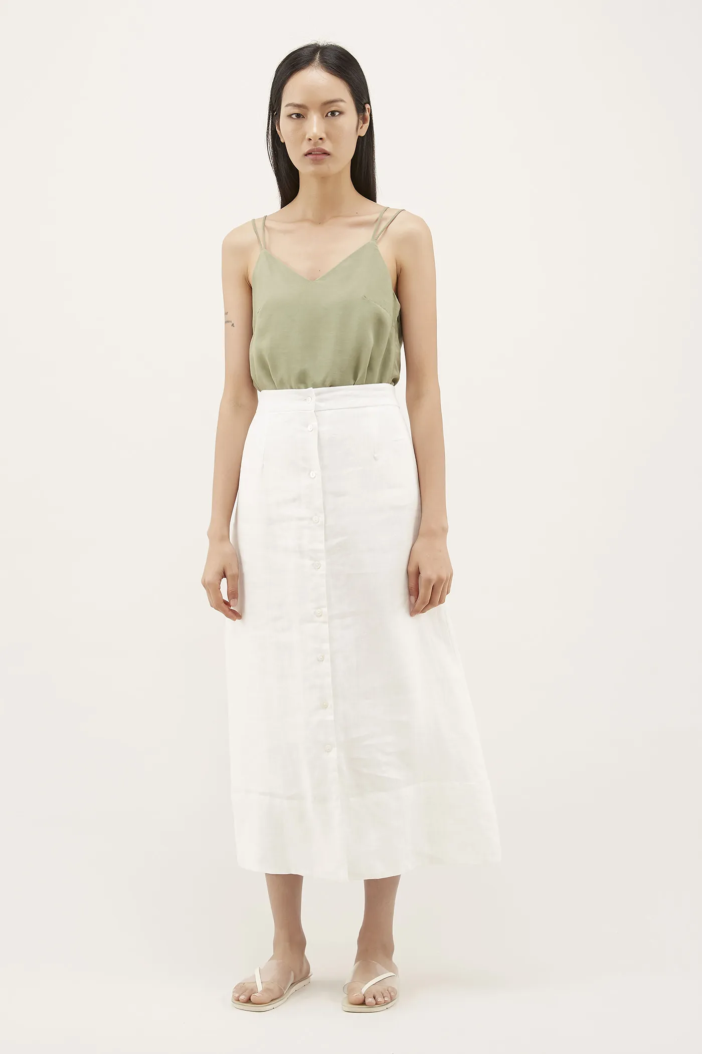 Mylie Button-through Skirt 