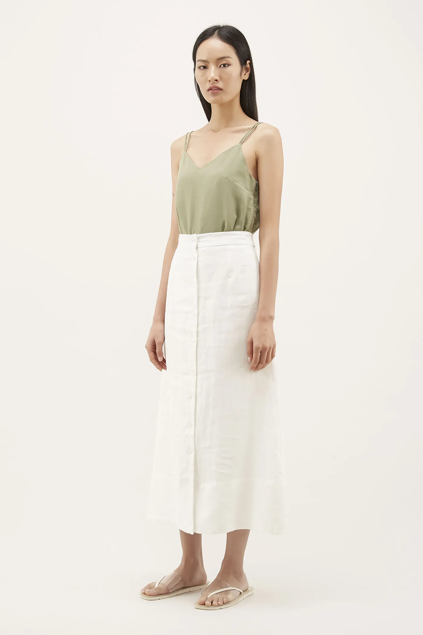 Mylie Button-through Skirt 