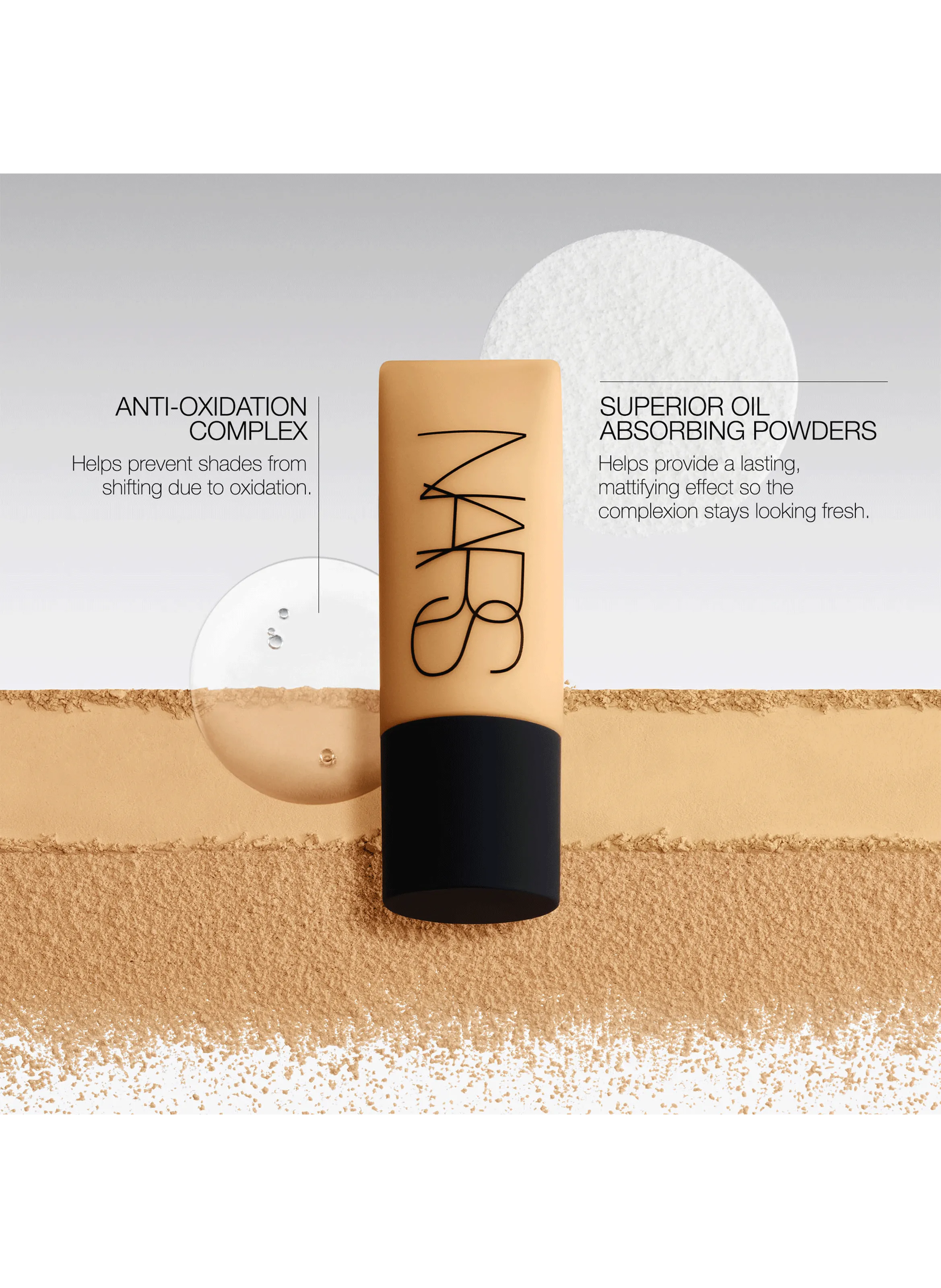 NARS  Soft Matte Complete Foundation - Beige