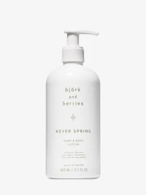 Never spring hand & body lotion