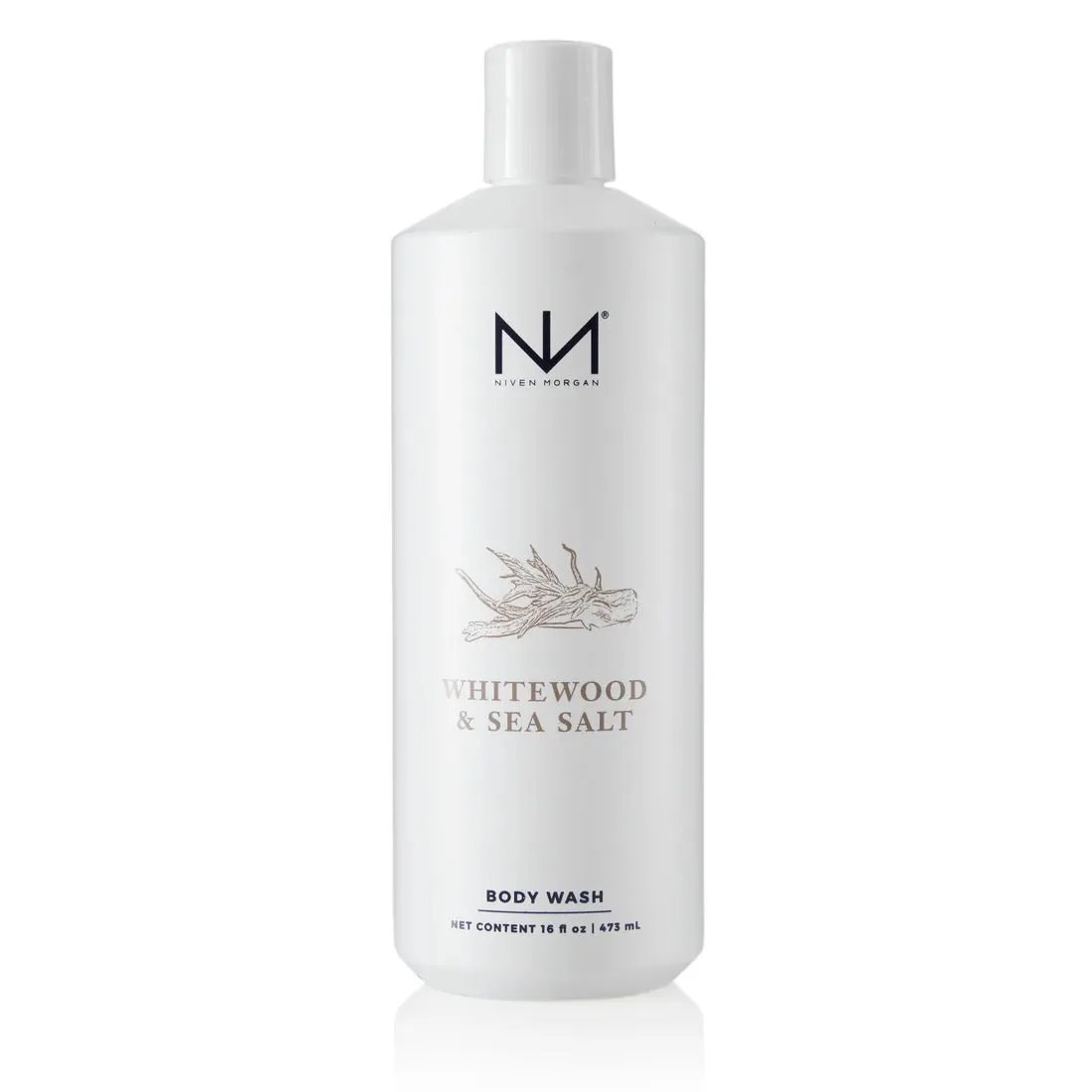 Niven Morgan Whitewood & Sea Salt Body Wash