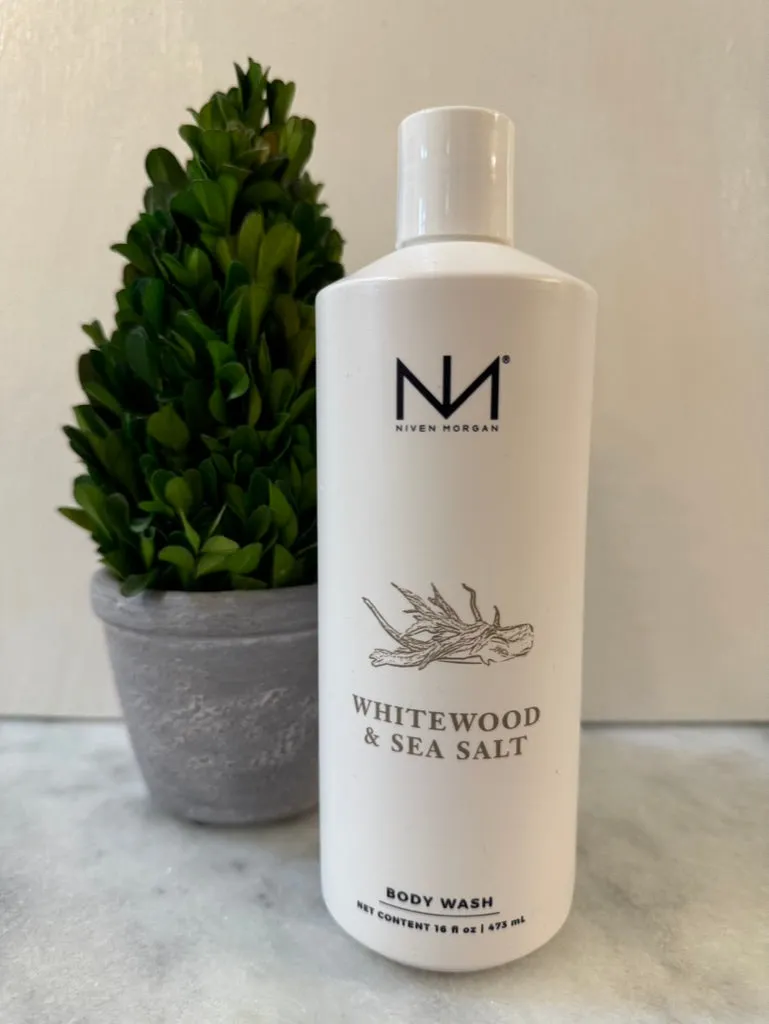 Niven Morgan Whitewood & Sea Salt Body Wash