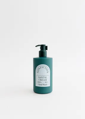 NONFICTION -  Santal Cream Hand Wash 300ml - Skincare