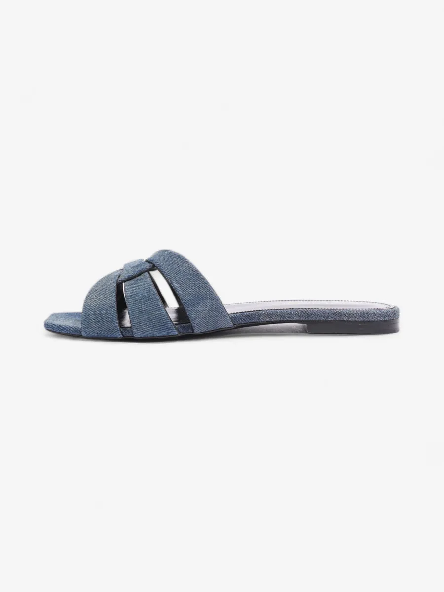 Nu Pieds Denim Sandals  Blue  Denim EU 37.5 UK 4.5