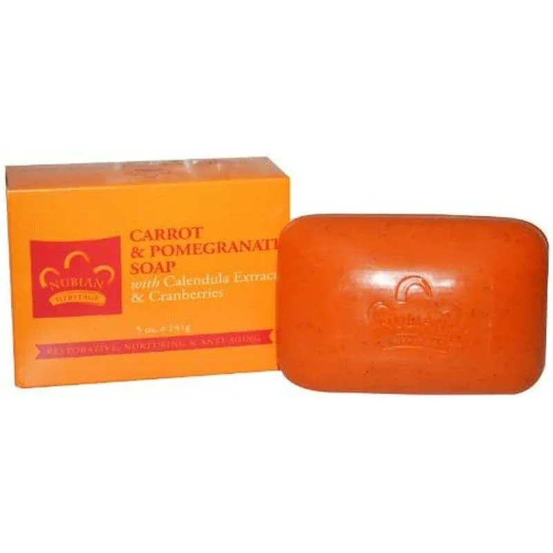 Nubian-Heritage-Carrot-Pomegranate-Soap-5Oz