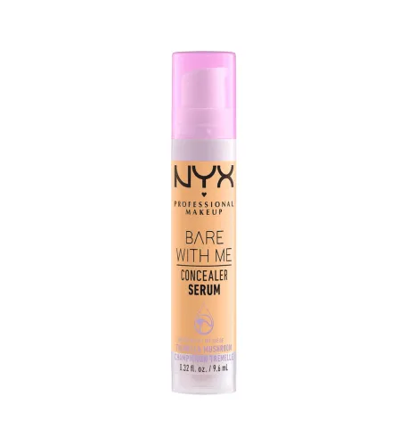 NYX PROFESSIONAL MAKEUP Bare With Me Concealer Serum, Up To 24Hr Hydration - Golden