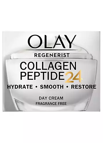 Olay Regenerist Collagen Peptide24 Fragrance Free Day Cream 50ml | Kaleidoscope