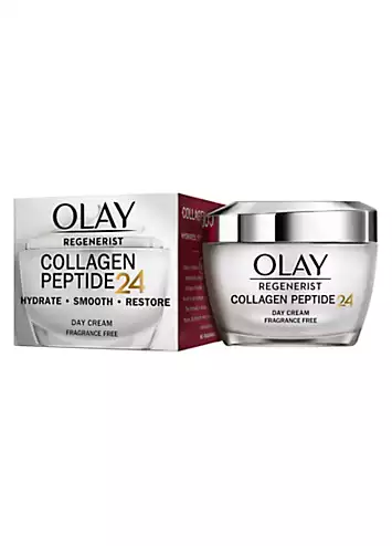 Olay Regenerist Collagen Peptide24 Fragrance Free Day Cream 50ml | Kaleidoscope