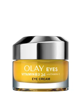 Olay Vitamin B3 24 + Vitamin C Eye Cream For Visibly Brighter Skin, 15ml | Simply Be