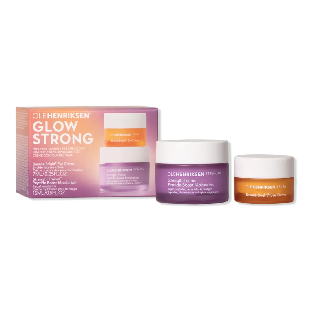 OLEHENRIKSEN Glow Strong Mini Moisturizer + Eye Cream Duo