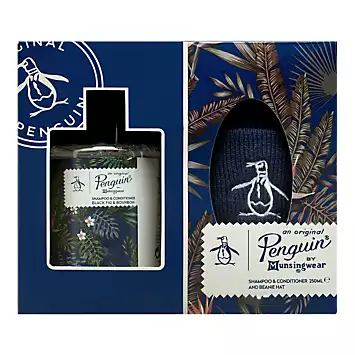 Original Penguin Set Body Wash & Exclusive Beanie Hat Set | Kaleidoscope