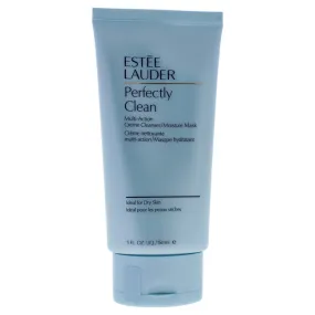 Perfectly Clean Multi-Action Creme Cleanser,Moisture Mask - All Skin Types by Estee Lauder for Unisex - 5 oz Cleanser