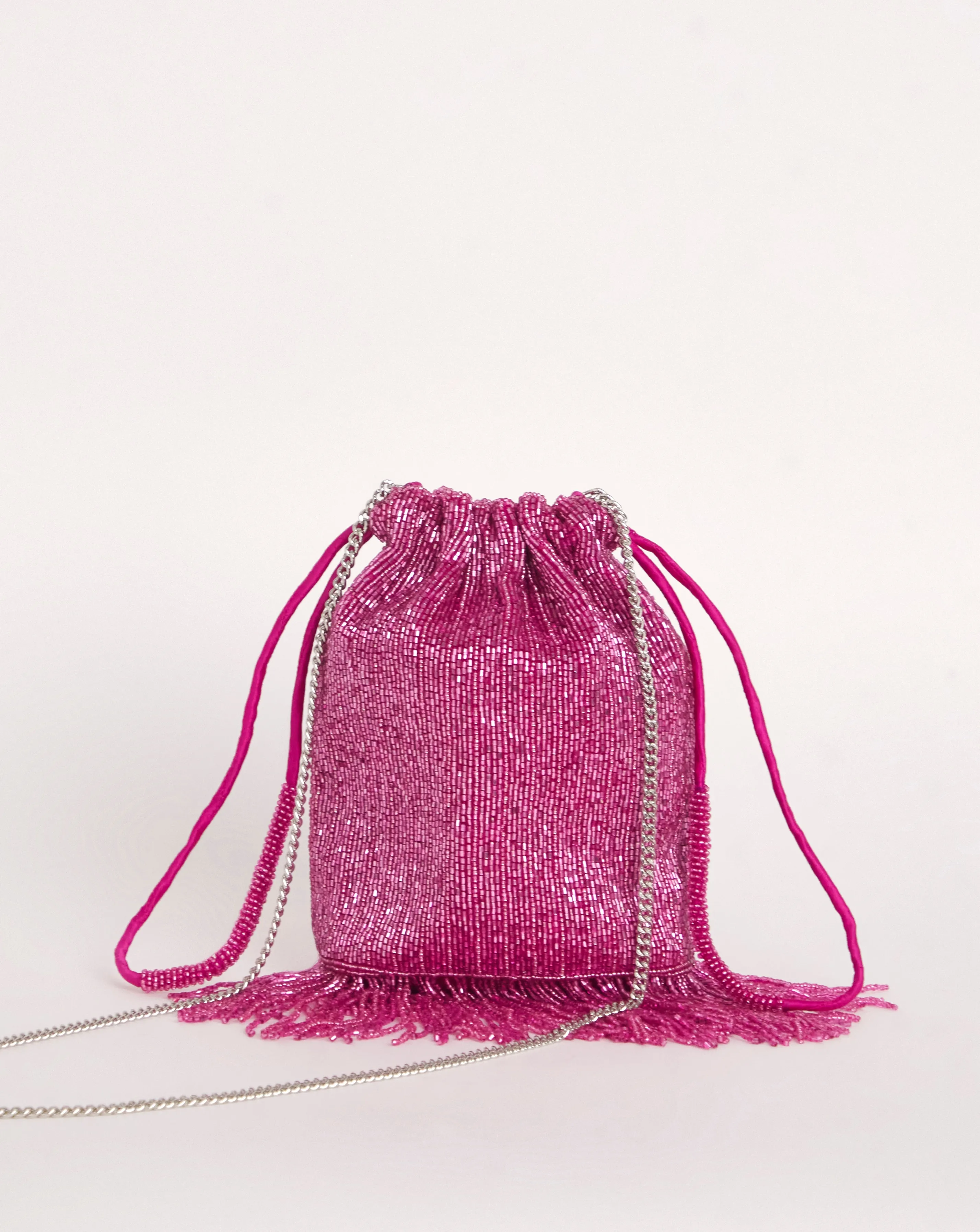 Pink Embellished Pouch Bag | Simply Be