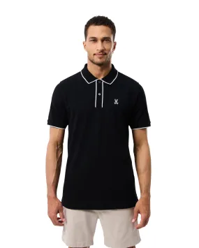 Psycho Bunny Dallas Polo - Black & White