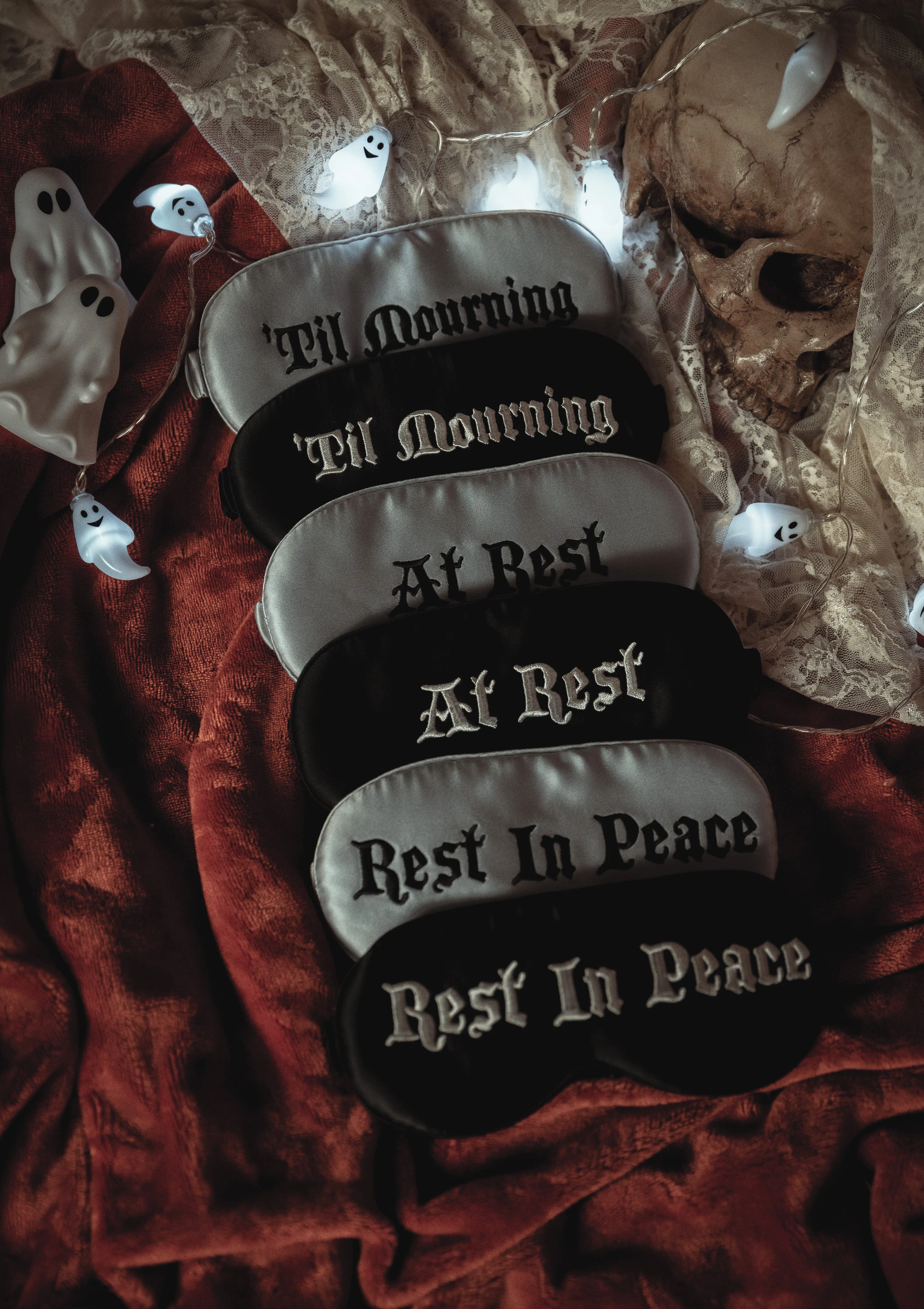 Rest In Peace | Silk Sleep Mask