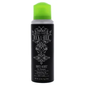 Rockaholic Dirty Secret Dry Shampoo by TIGI for Unisex - 2.5 oz Shampoo