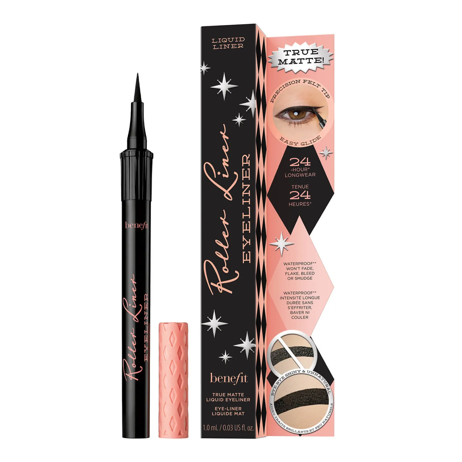 Roller Liner Liquid Eyeliner - Black