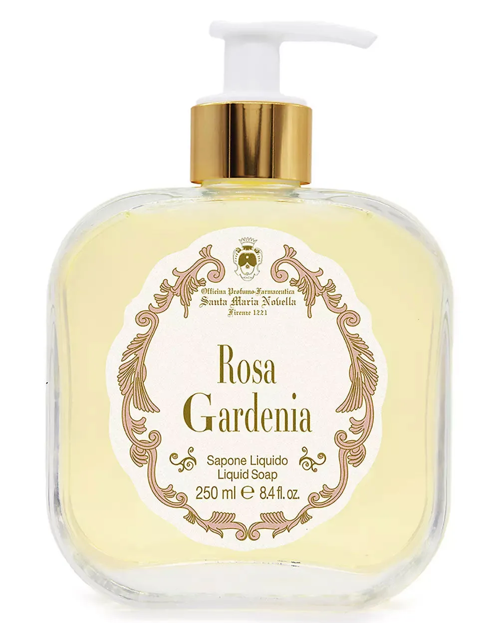 Rosa Gardenia Liquid Soap