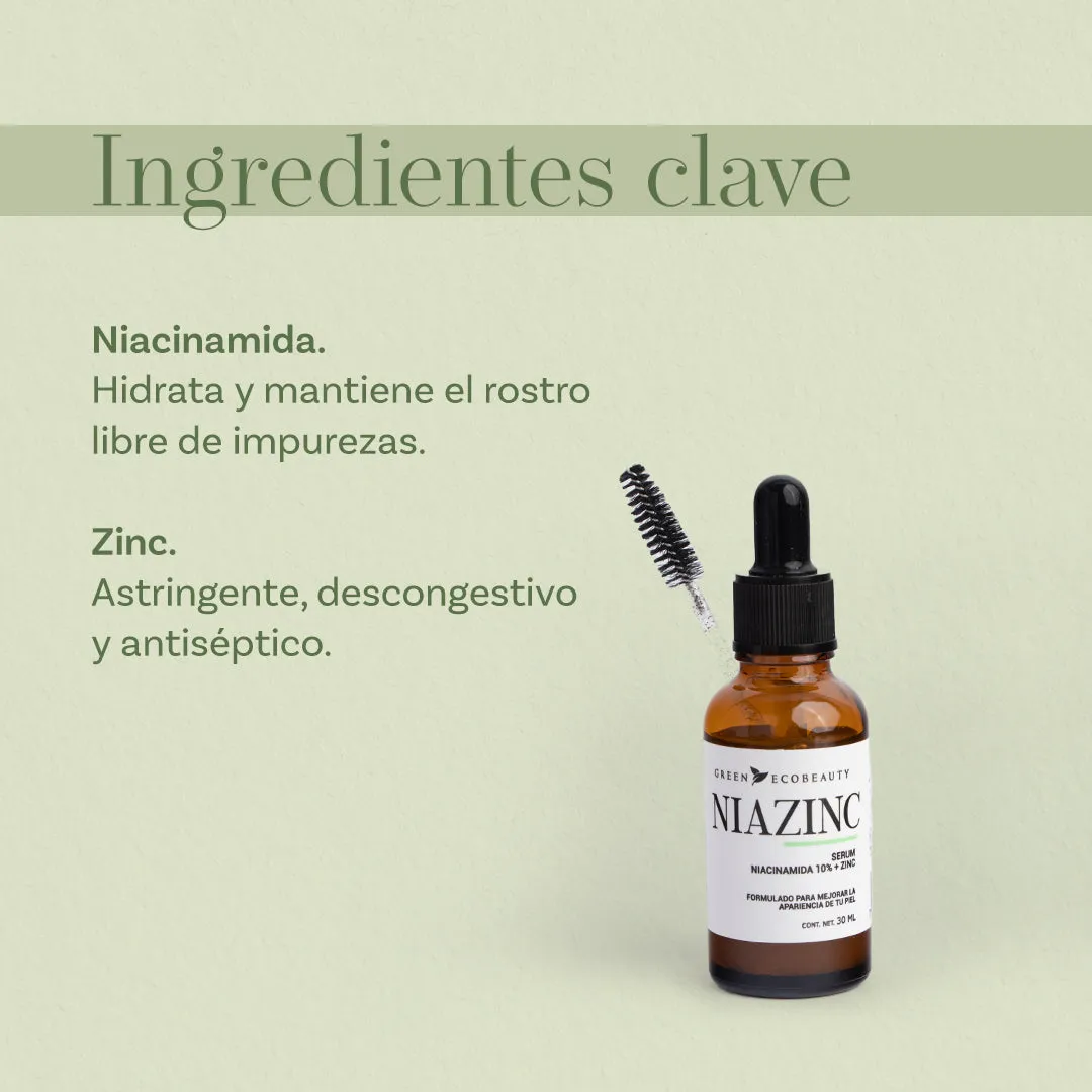 Serum De Niacinamida 10% (vitamina B3) Y Zinc (30 ml)