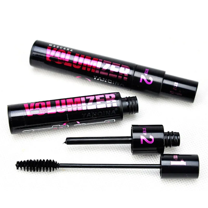 Sexy Long Curling Makeup Eyelash Black Waterproof Fiber Mascara Eye Lashes LY3 SM6