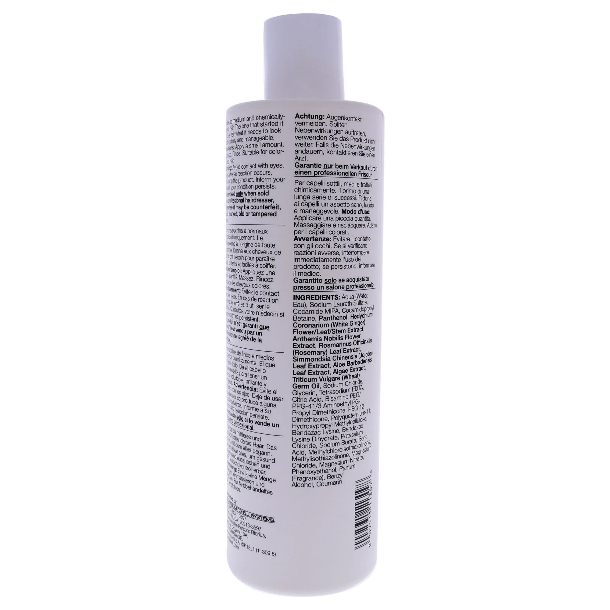 Shampoo One by Paul Mitchell for Unisex - 16.9 oz Shampoo