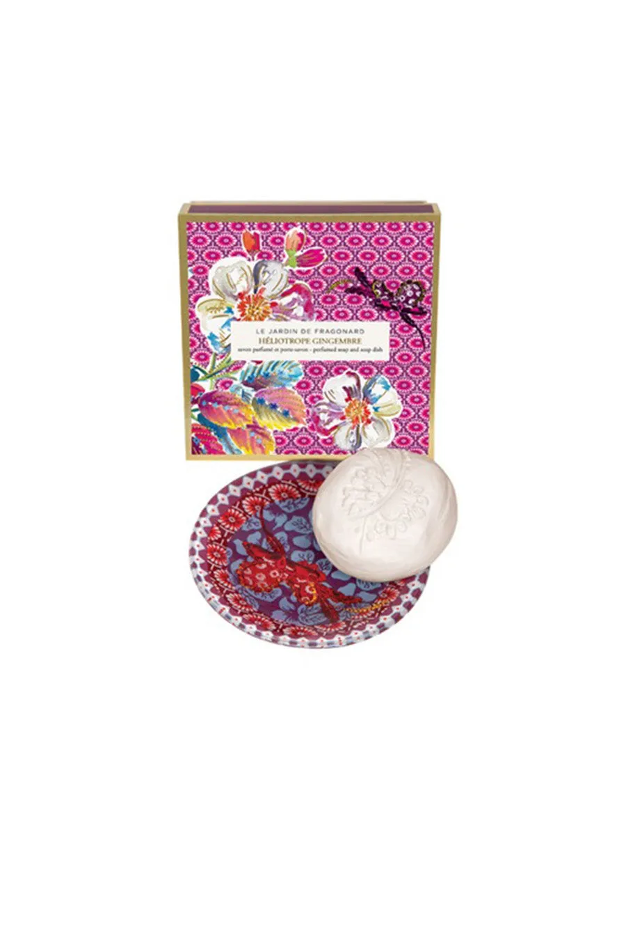 Soap Set Jfsp154 Heliotrope-Gingembre