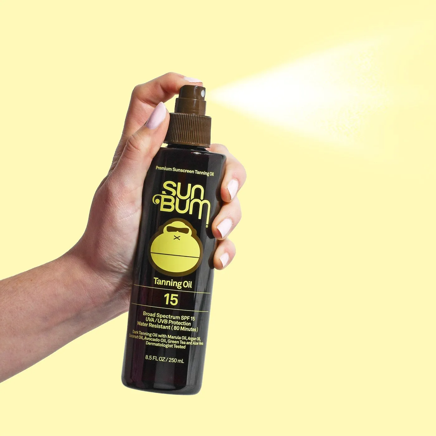 SPF 15 Sunscreen Tanning Oil