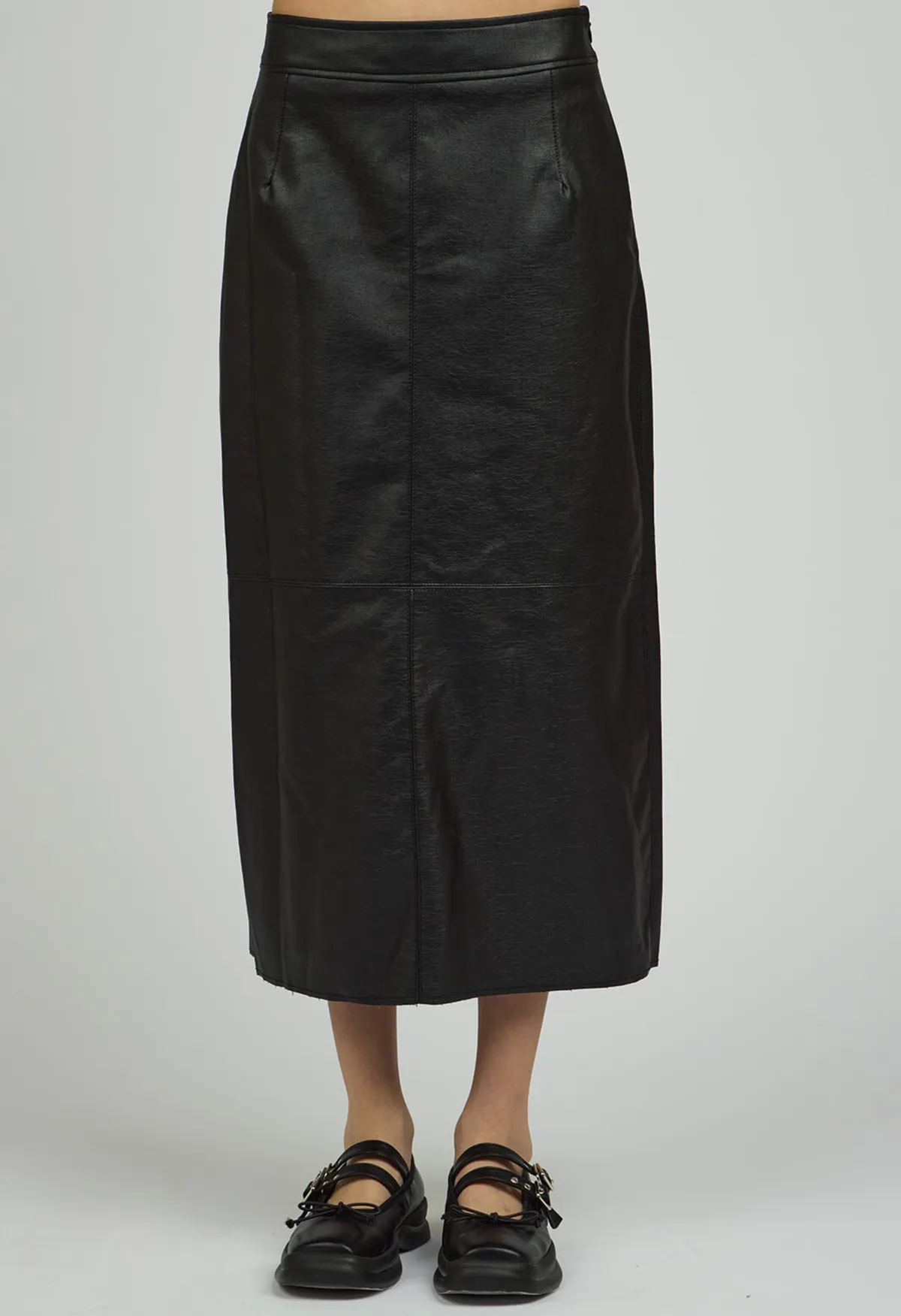 Stacy Vegan Leather Skirt