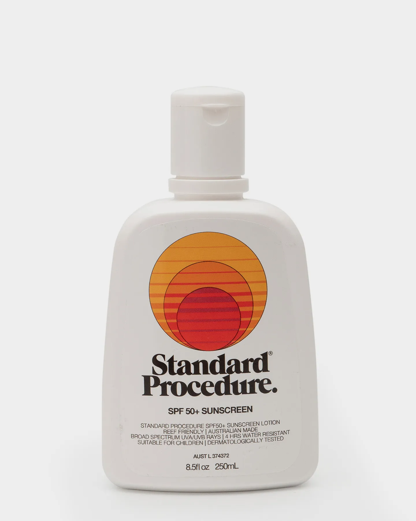 Standard Procedure Sunscreen 50+ 250Ml - White | SurfStitch