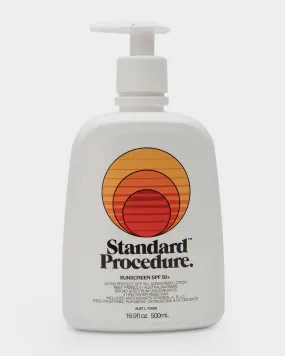 Standard Procedure Sunscreen 50+ 500Ml - White | SurfStitch