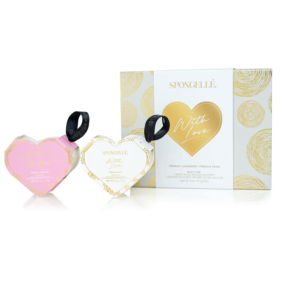 The Love Body Wash Buffer Kit by Spongelle