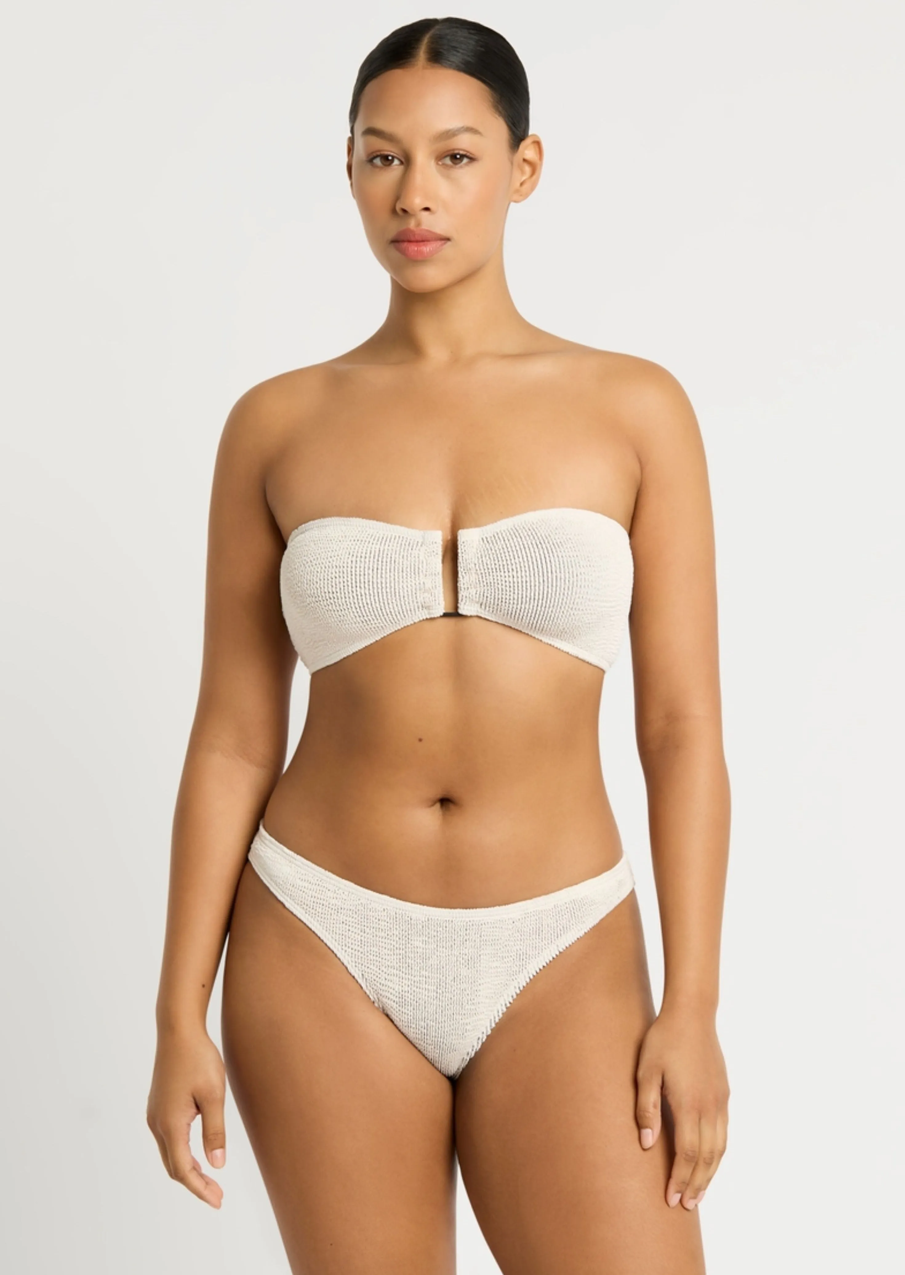 The Sign Bikini Brief in Coconut Milk