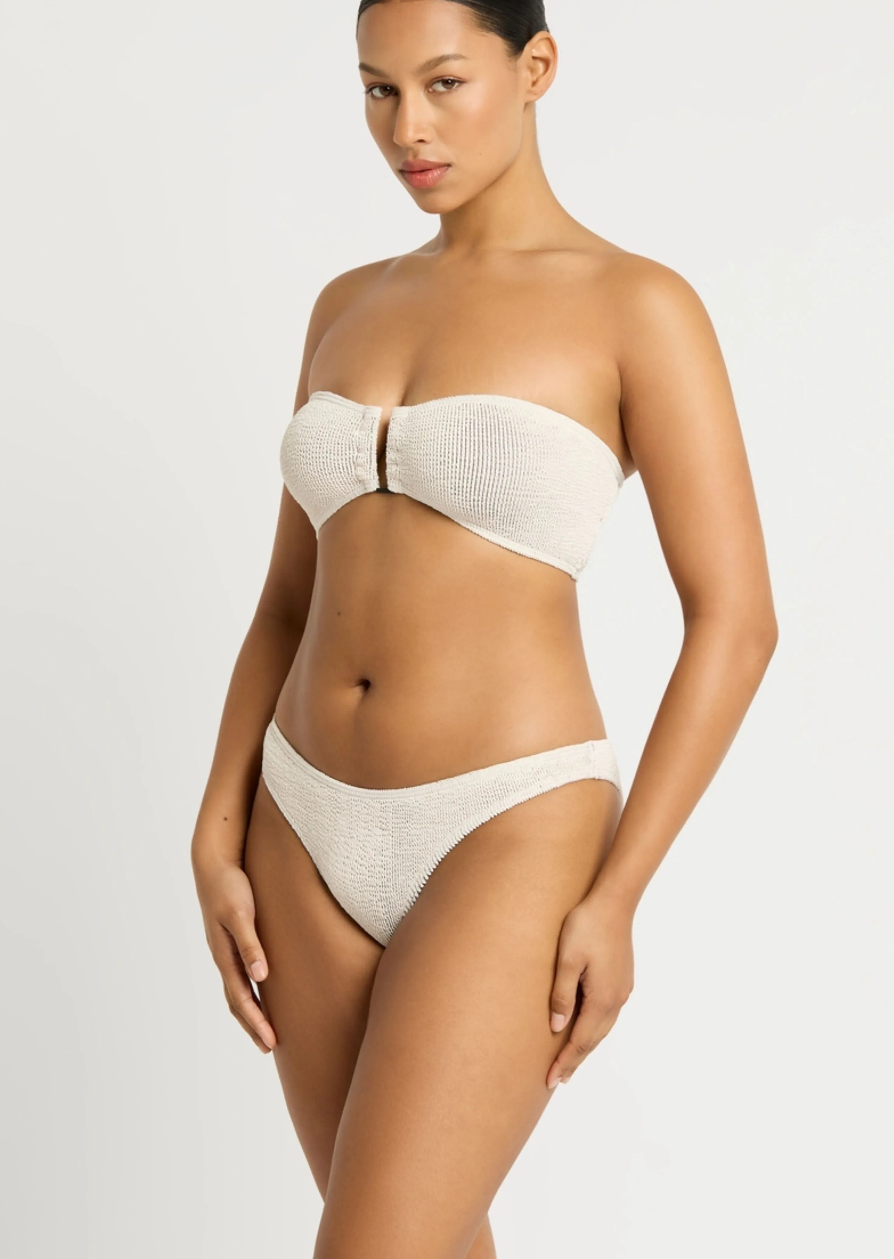 The Sign Bikini Brief in Coconut Milk