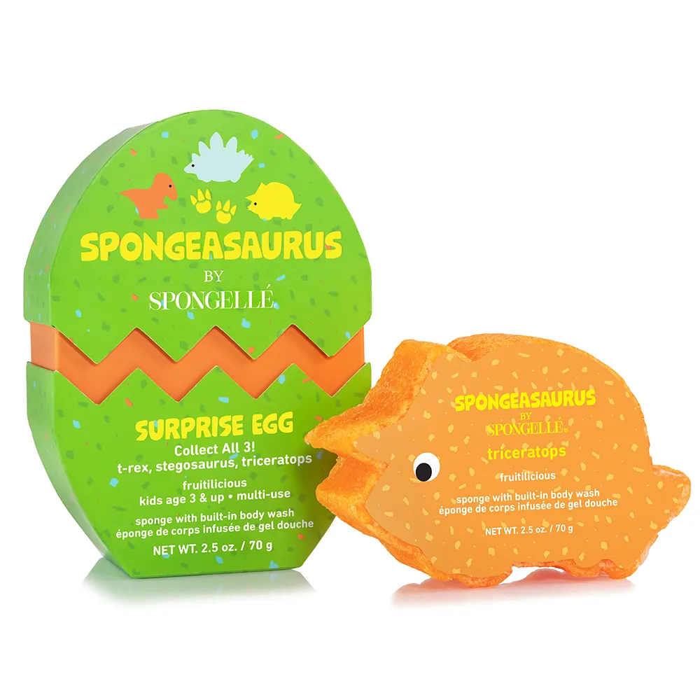 The Spongeasaurus Surprise Egg Body Wash Buffer