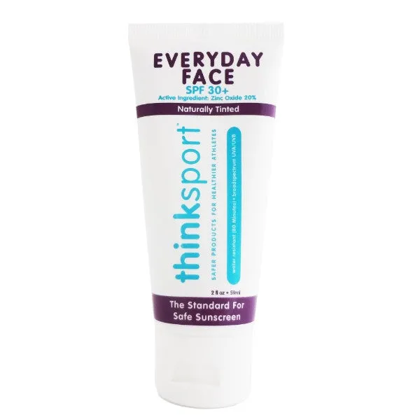 THINKSPORT - Safe Everyday Face Sunscreen SPF 30+ (1.9 oz / 59 ml)