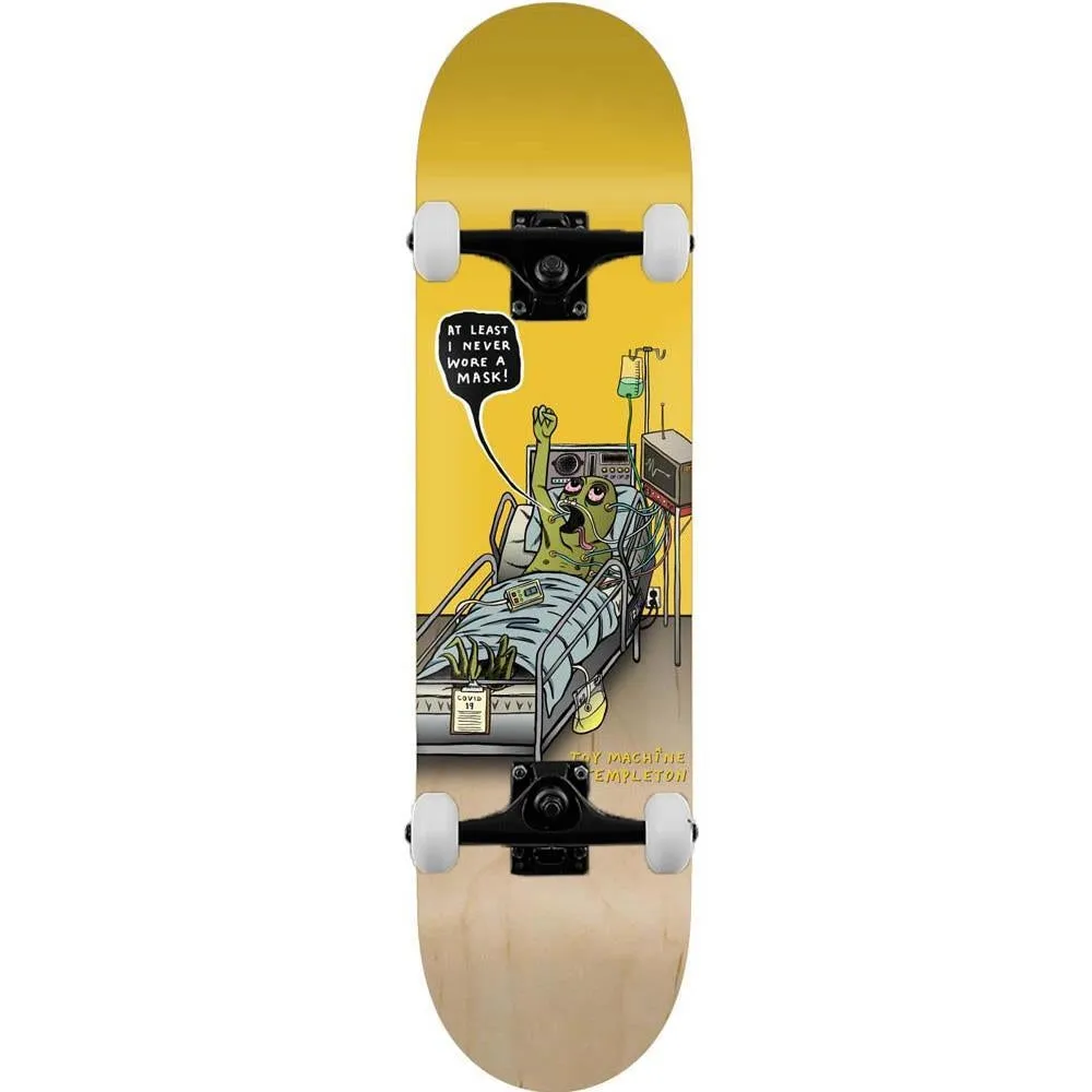 Toy Machine Templeton Mask Complete Skateboard Multi 8.5