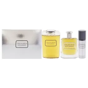 Trussardi Riflesso by Trussardi for Men - 3 Pc Gift Set 3.4oz EDT Spray, 6.8oz Shampoo and Shower Gel, 3.4oz Deodorant Spray